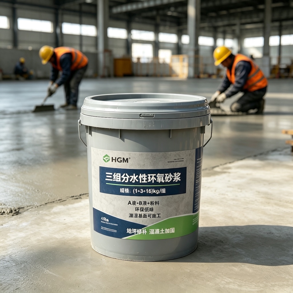 来凤三组份水性环氧砂浆
